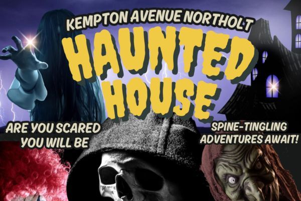 Haunted house poster for website